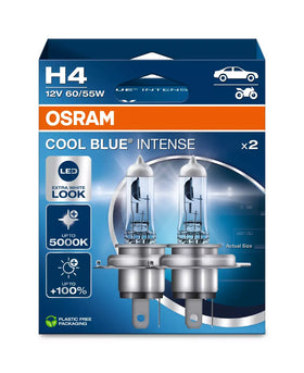 Osram Cool Blue Intense (NEXT GEN) H4-Halogenlampen | 64193CBN-2HB