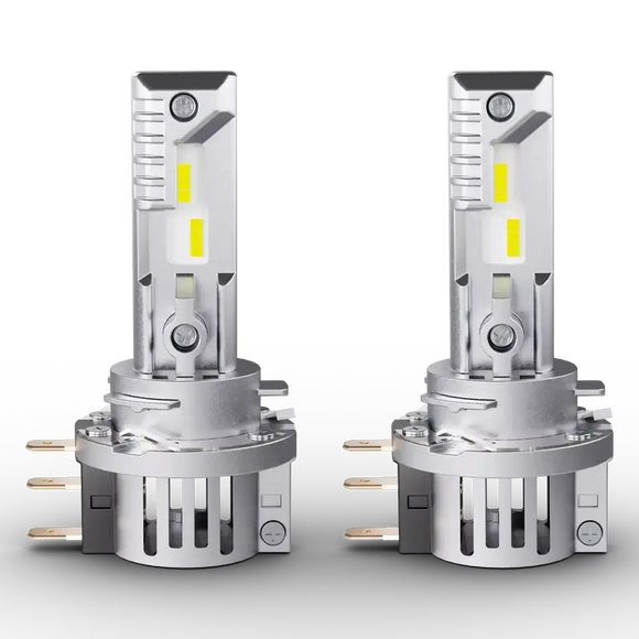 Osram LEDriving HL EASY H15 LED headlight bulbs for easy halogen replacement and enhanced vehicle lighting.