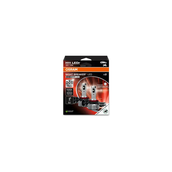 Osram NIGHT BREAKER H11 LED SMART ECE conversiekit - Straatlegaal - 64211DWNBSM-ECE-2HB - Paar