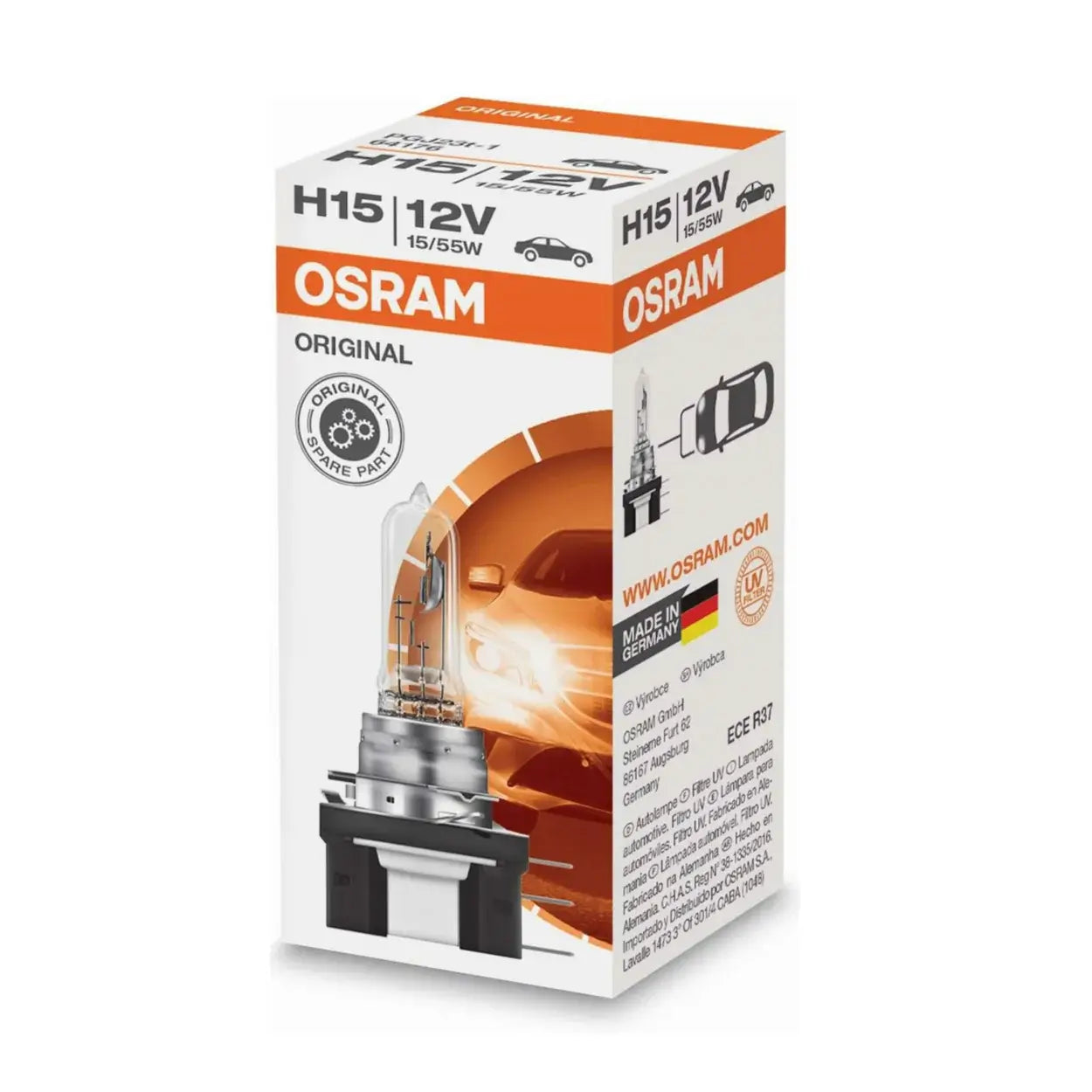 Osram Original H15 halogen bulb OEM high quality 64176  