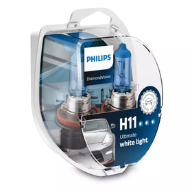 Philips DiamondVision H11 | Ultieme witlicht-halogeenlampen | 12362DVS2