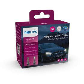 Philips Ultinon Access H1 LED Easy to install halogen replacement H1 LED duo package