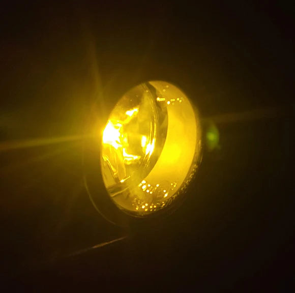 H7 LED headlight bulbs - pair - Foglight - Yellow