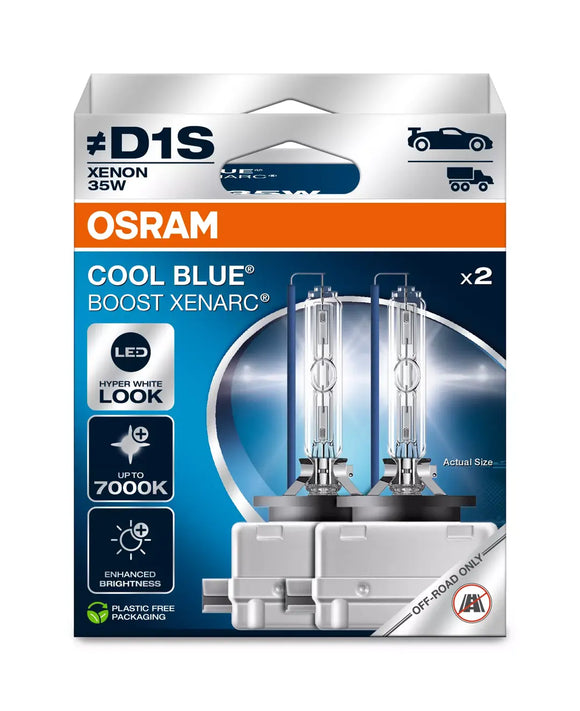 Osram Cool Blue Boost D1S Xenon HID-Lampen | 66140CBB