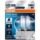 Osram cool blue boost D3S 66340CBB -2HB xenon hid bulbs 2 pack - modern white LED look xenon bulbs