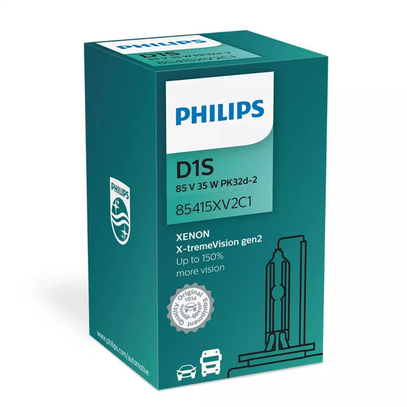 Philips X-tremeVision +150 % Gen2 D1S Xenonlampe | hohe Lichtleistung | 85415XV2C1