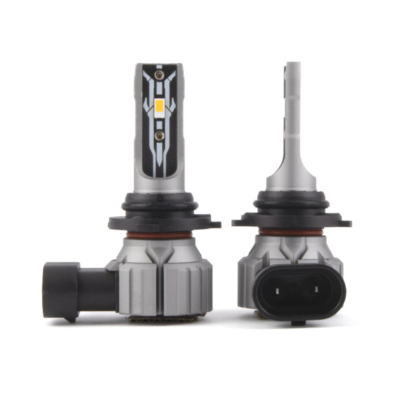 9006 LED lampen - paar - Mistlamp - Geel