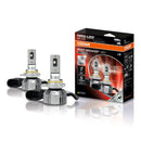 Set Osram 9012 HIR2 LED car headlight bulbs and packaging