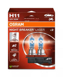 Osram Night Breaker Laser H11 halogen upgrade bulbs | 64211NL-2HB | 2 pack-1