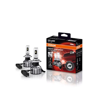 Osram NIGHT BREAKER® LED H7 LED-Umrüstsatz für Halogenscheinwerfer - Straßenzulassung - 64210DWNBG2-2HFB