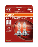 Osram night breaker Silver H7 Halogen upgrade bulbs - 64210NBS-2HB - 2 bulbs-1