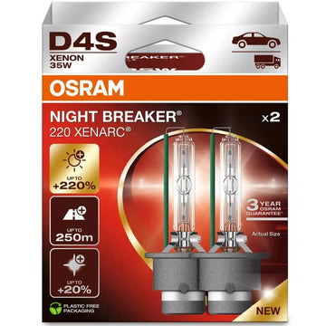 Osram Night breaker XN2 D4S 66440XN2 2 pack highest output xenon HID bulbs