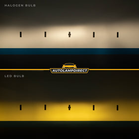 9006 LED-Birnen - Paar - Nebelscheinwerfer - Gelb - 0